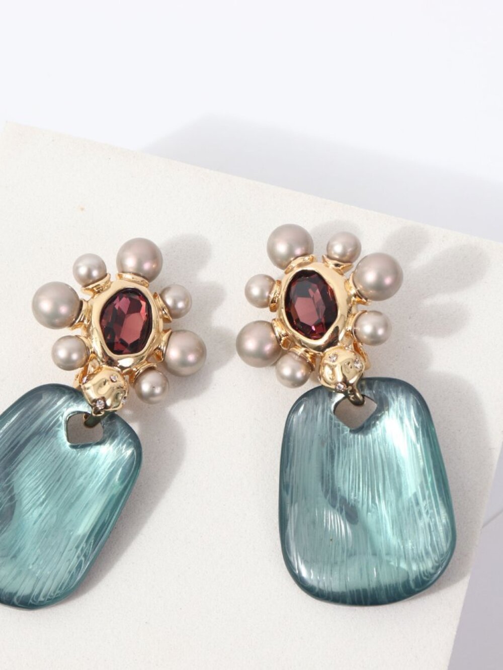 Alexis Bittar Lucite Clip-On Earrings